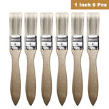 Kurtzy 20 Pcs Paint Brush (Wooden) - Brush Set of 2",1 1/2",1"&1/2" Sizes -Varnish Brush - Gloss Paint Brush -Professional Paint Brushes- suitable for Oil Painting, Acrylic Painting, Wall Painting