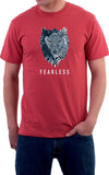 Fearless Wolf Head Unisex T-shirt