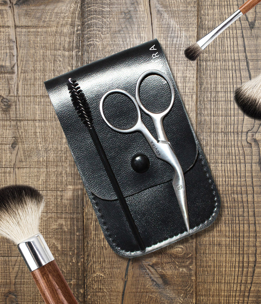 3.5 inch Eyebrow Scissors and Brow Comb Brush