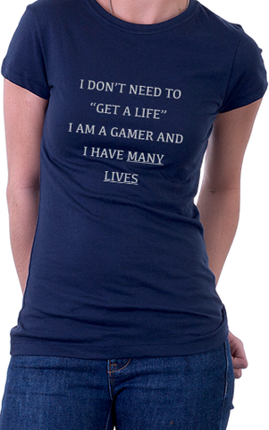 Many Lives Women's Fit T-Shirt