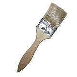 Kurtzy 24pcs Paint Brush Set - Flat Paint Brushes with Wooden Handle - Can Use With Acrylic Paint, Water Colors, Stains, Varnish, Fabric paint - Perfect for Furniture, Wall Painting, Wallpaper Pasting