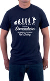 Evolution Chart: Fitness Unisex T-Shirt