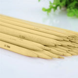 80pc Bamboo Knitting Needles