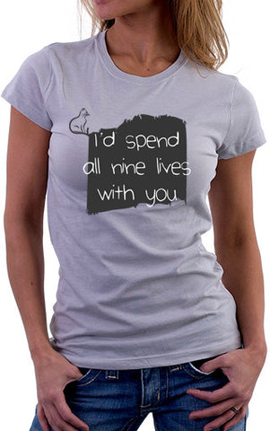 Nine Lives Women's Fit T-Shirt