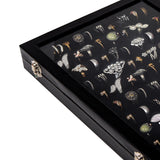 Kurtzy Ring Display Box - Ring Holder Organizer hold up to 70 Rings - Jewellery Box - Ring Storage Case - Faux PVC Leather and Velvet Lining Box for Jewellery, Rings, Earring and more