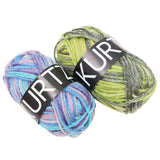 20 Piece Multicolour Knitting Crochet Yarn Set by Kurtzy - Assortment Colourful Acrylic Soft Yarn - Thick Yarn Multicolour Bundle for Knitting Jumpers, Cardigans, Clothes, Blankets and More