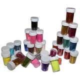 Pack of 36 Fine Craft Glitter