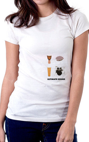 Drums: Ultimate Sound Official Women's Fit T-Shirt
