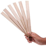 50 Pack of Wooden Paint Stir Sticks
