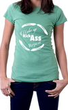 Wake Up Kick Ass Repeat Women's Fit T-Shirt