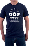 Negative Dog For President Unisex T-Shirt