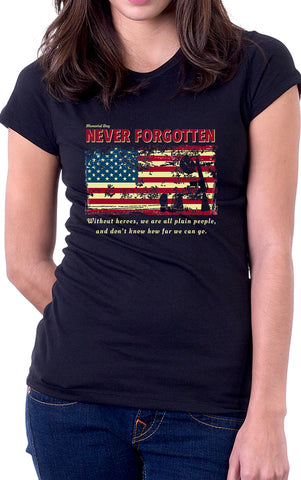Never Forgotten Women's Fit Tshirt
