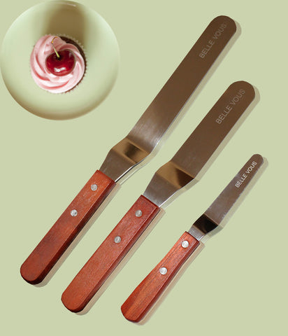 Belle Vous 3pc Spatula Set