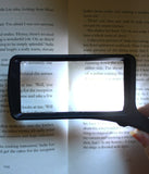 Wide Rectangle LED Light Magnifying Glass
