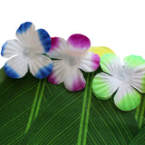 Kurtzy, Leaf Hula Skirt 3 Pack - Hawaiian Green Leaf Grass Skirt with Artificial Hibiscus Flower for Beach, BBQ Cosplay & Luau Party Supplies - Banana Leaf Style Hawaiian Skirts