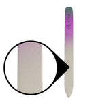 Kovira Professionell 15cm Glasnagelfeilen Set mit Etui – 5 Premium Luxus Kristall Feilen für langanhaltende Maniküre und Pediküre