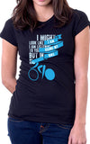 I Am Riding My Bike Women's Fit T-Shirt