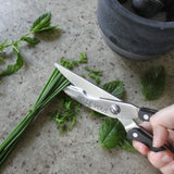 BELLE VOUS Heavy Duty Poultry Shears - Stainless Steel Meat Scissors for Chicken Bone, Pizza, Meat ,Vegetables, Herbs, BBQ's & More.