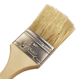 Kurtzy 24pcs Paint Brush Set - Flat Paint Brushes with Wooden Handle - Can Use With Acrylic Paint, Water Colors, Stains, Varnish, Fabric paint - Perfect for Furniture, Wall Painting, Wallpaper Pasting