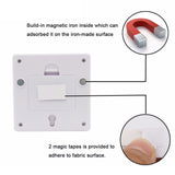 Kurtzy 4 Pack of Led Light Switch - Wireless Battery Operated COB Led Light - Cordless Led Light for Hallways, Bedrooms, Night Reading - Smart Bright Led Switch - Mini Portable Light Switches