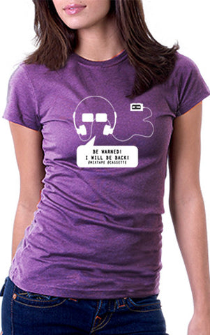 Cassette: I Will Be Back Women's Fit T-Shirt