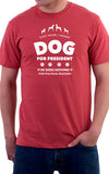 Negative Dog For President Unisex T-Shirt