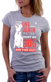 Don't Hurt My Dog Women's Fit T-Shirt