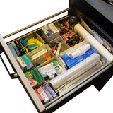 Kurtzy Cut To Size Any-way Slot Together Drawer Organiser Dividers - Pack of 7