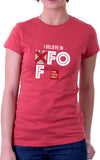 I Believe in FFO Women's Fit T-Shirt
