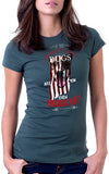 Dogs And America Women's Fit T-Shirt
