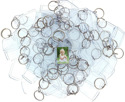 100 Pack of Keyring Blanks