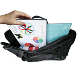Kurtzy 4K Artist Portfolio Carry Shoulder Bag Multifunctional Drawboard Bags for Drawing Sketching Painting - Synthetic Fibre Artist Portfolio Carry Case Storage Backbag