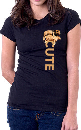 Cute Wildlife Women's Fit T-Shirt