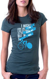 I Am Riding My Bike Women's Fit T-Shirt