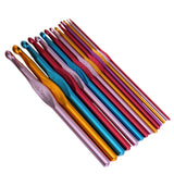 Set of 15cm Aluminium Crochet Hooks
