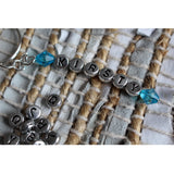 1000pc Silver Alphabet Bead Set