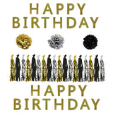 Tassel, Banner, & Pom Pom Party Supply Set