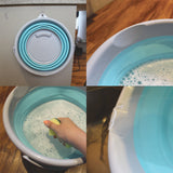 10 Litre Collapsible Silicone Bucket