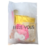 Birthday Balloon Banner Set: Gold, White & Pink