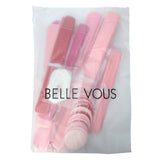 Pink Tissue Paper Pom Pom with Banner Decorations Set