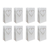 24 Pack Candle Bags with 24 LED tea lights