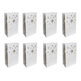 24 Pack Candle Bags with 24 LED tea lights