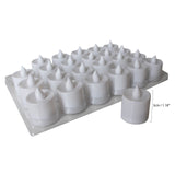 24 Pack Candle Bags with 24 LED tea lights