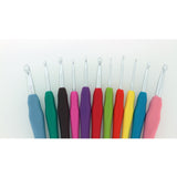 11 Piece Aluminium Crochet Hook Set