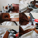 9" and 6" Punch Plier Set