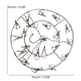 20 Peg Clip Clothes Hanger