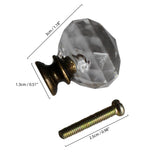 Clear Transparent Handle Knobs