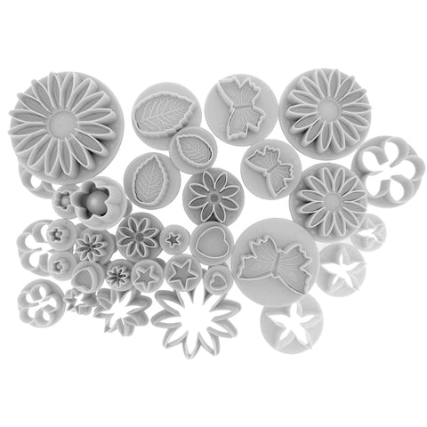33 Piece Cookie Plunger Set