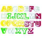 26 Piece Alphabet Cookie Cutters