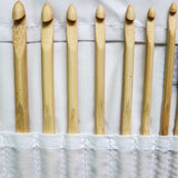 15cm Bamboo Crochet Hooks